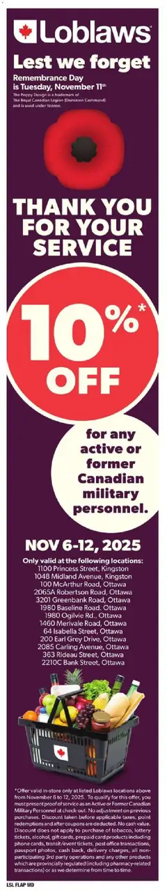Preview Loblaws weekly flyer / circulaire valid from Nov 6, 2025