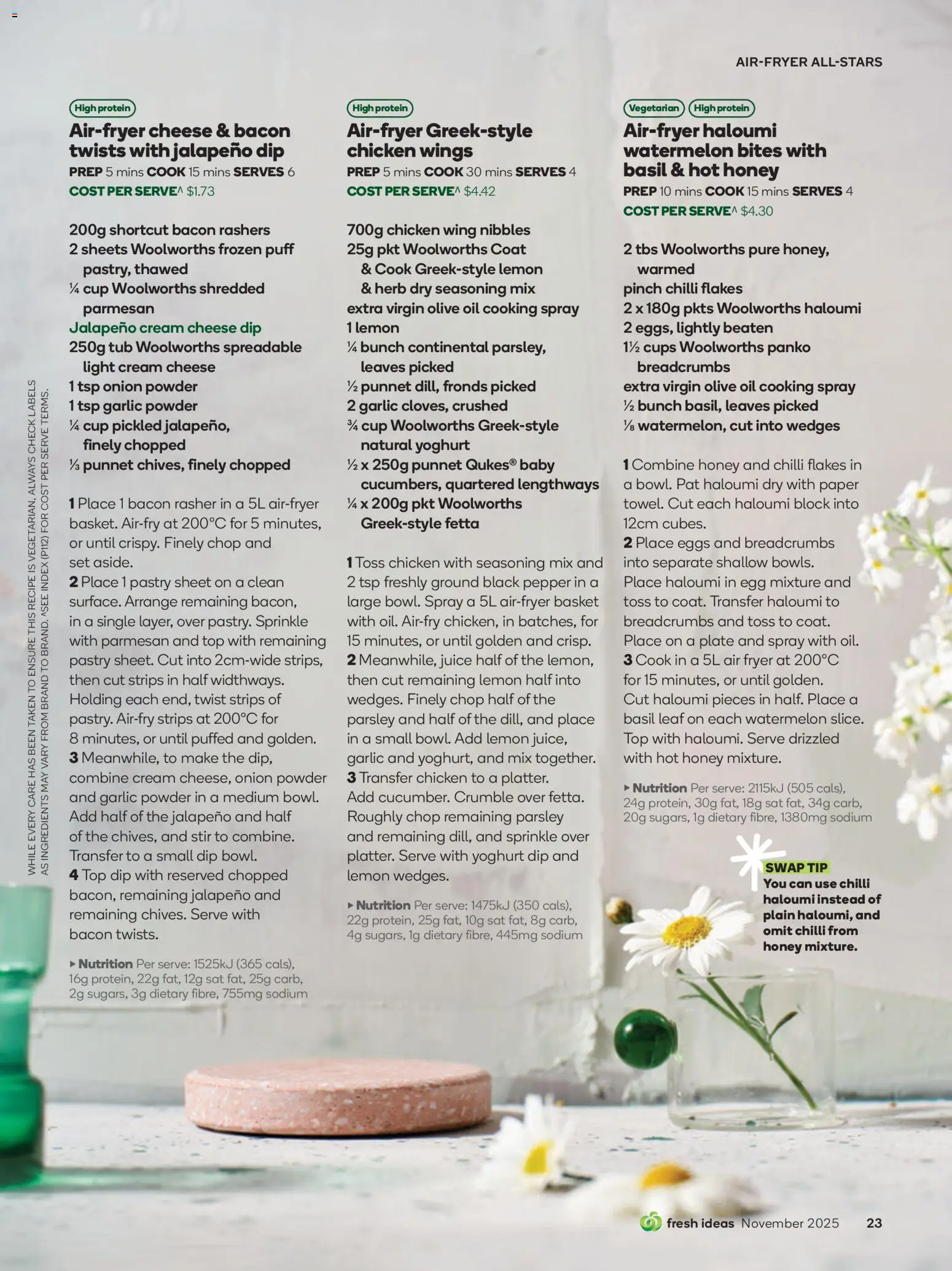 Woolworths Fresh Ideas Magazine - page 23- valid from 01/11/2025