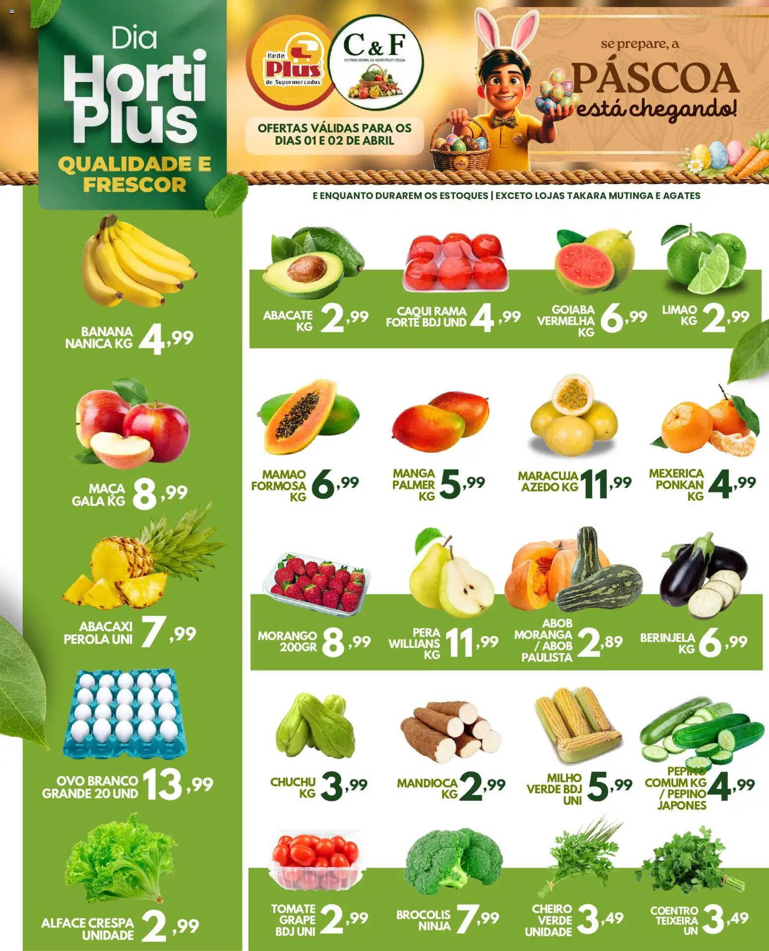 Rede Plus Supermercados - Ofertas da semana - página 1- válido a partir de 01/04/2026
