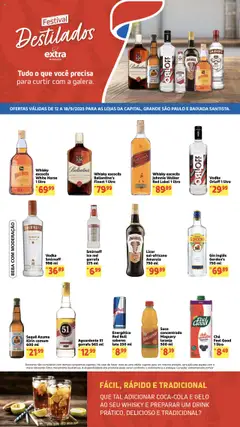 Pré-visualização Extra - Ofertas Festival Destilados válida a partir de 12/09/2025