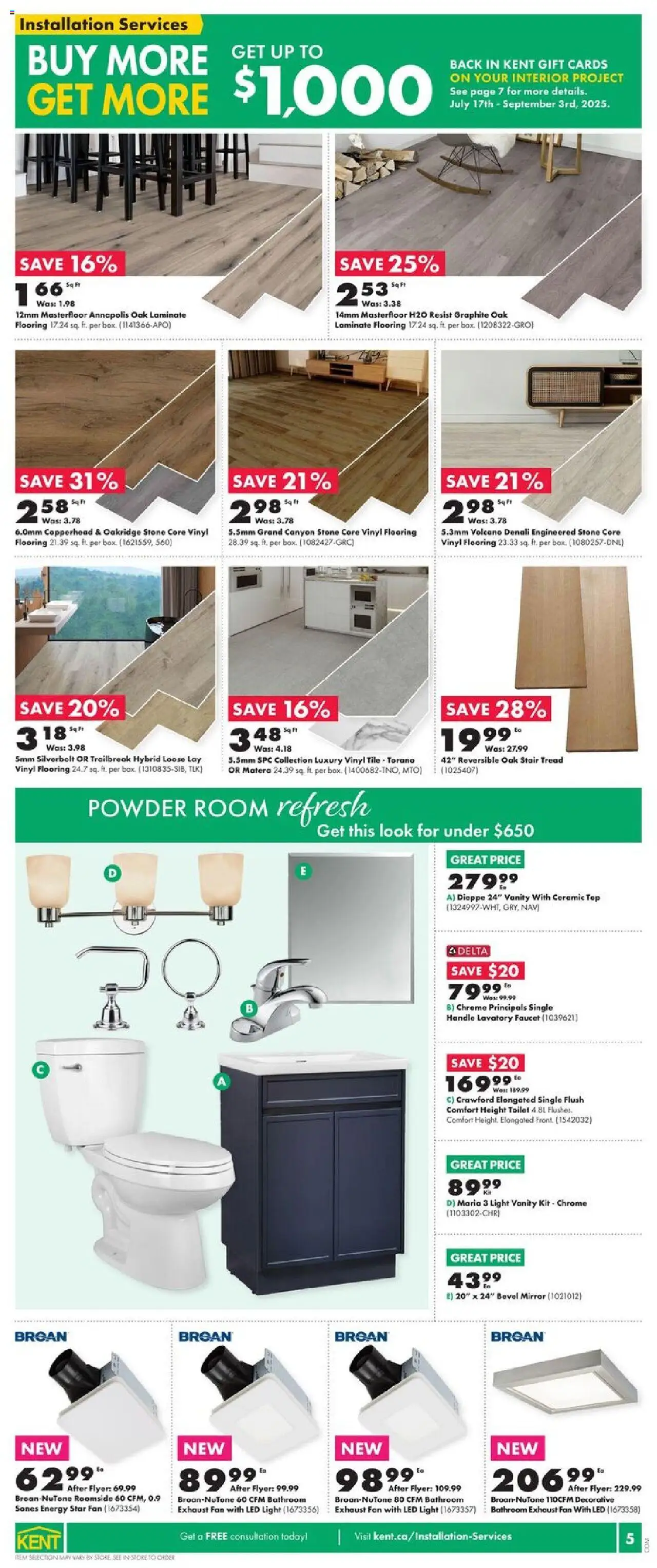 Kent weekly flyer / circulaire - page 7- valid from Jul 17, 2025