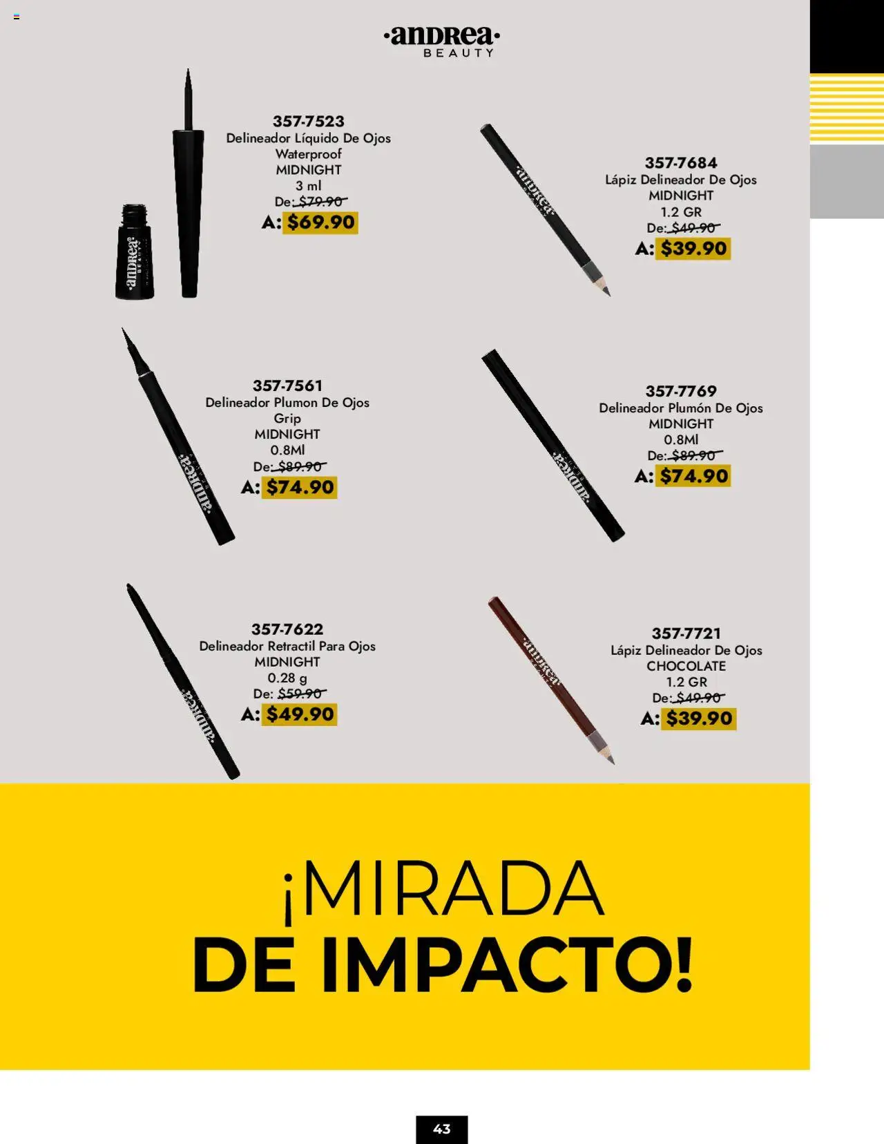 Andrea catálogo Básicos - página 43- válido desde 04/05/2025