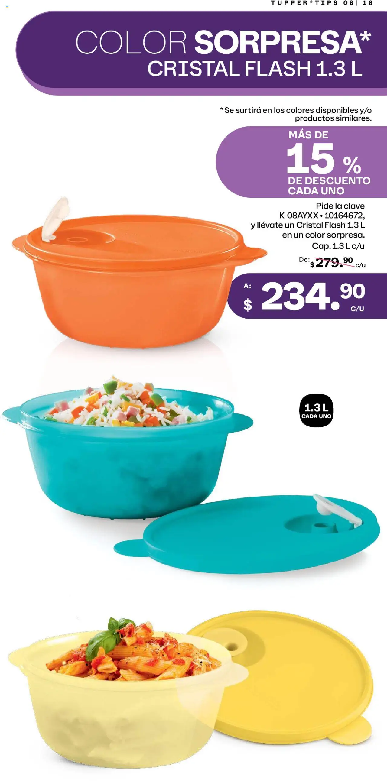 Tupperware catálogo - página 16- válido desde 14/07/2025