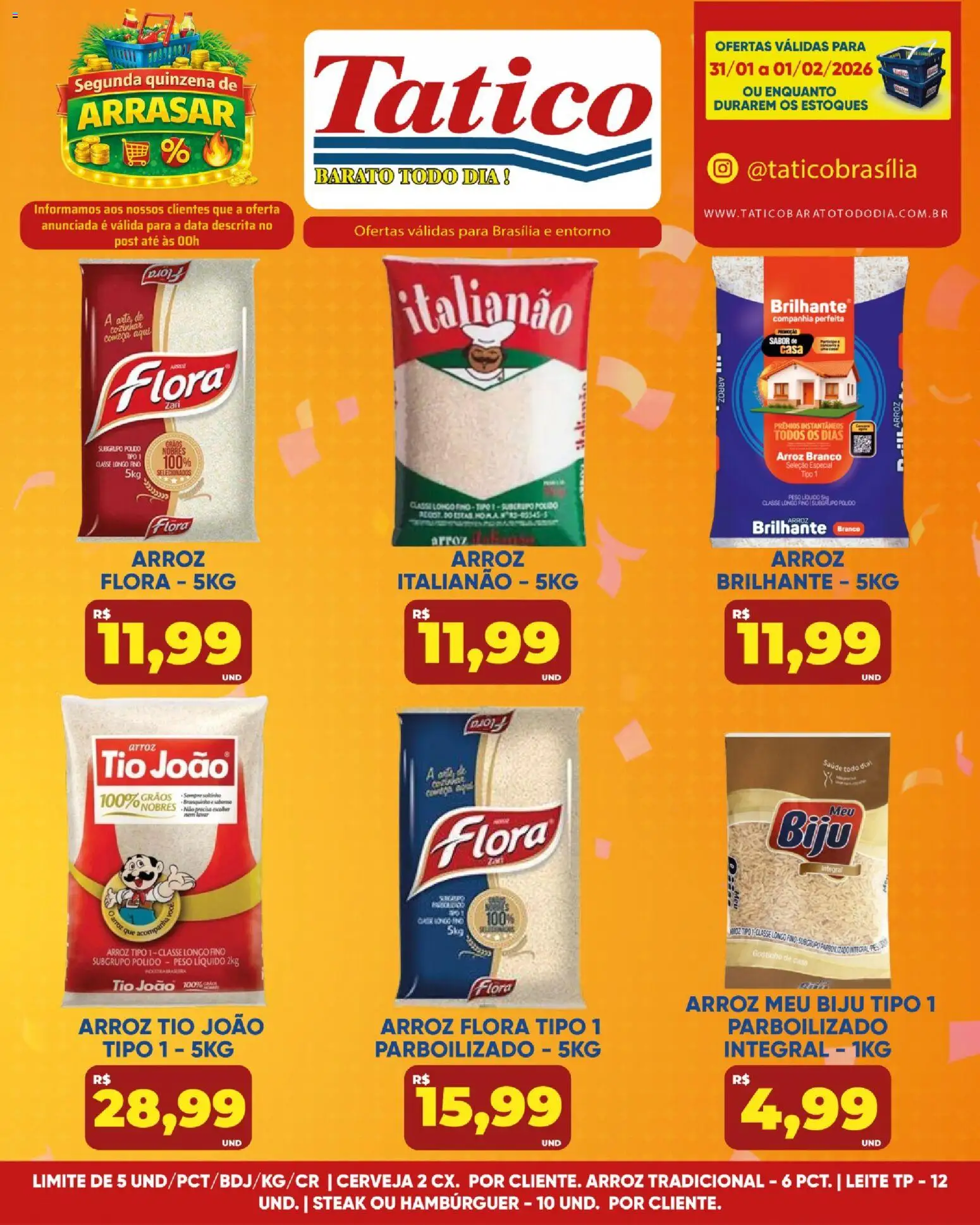 Tatico - Ofertas Fim de Semana - página 1- válido a partir de 31/01/2026
