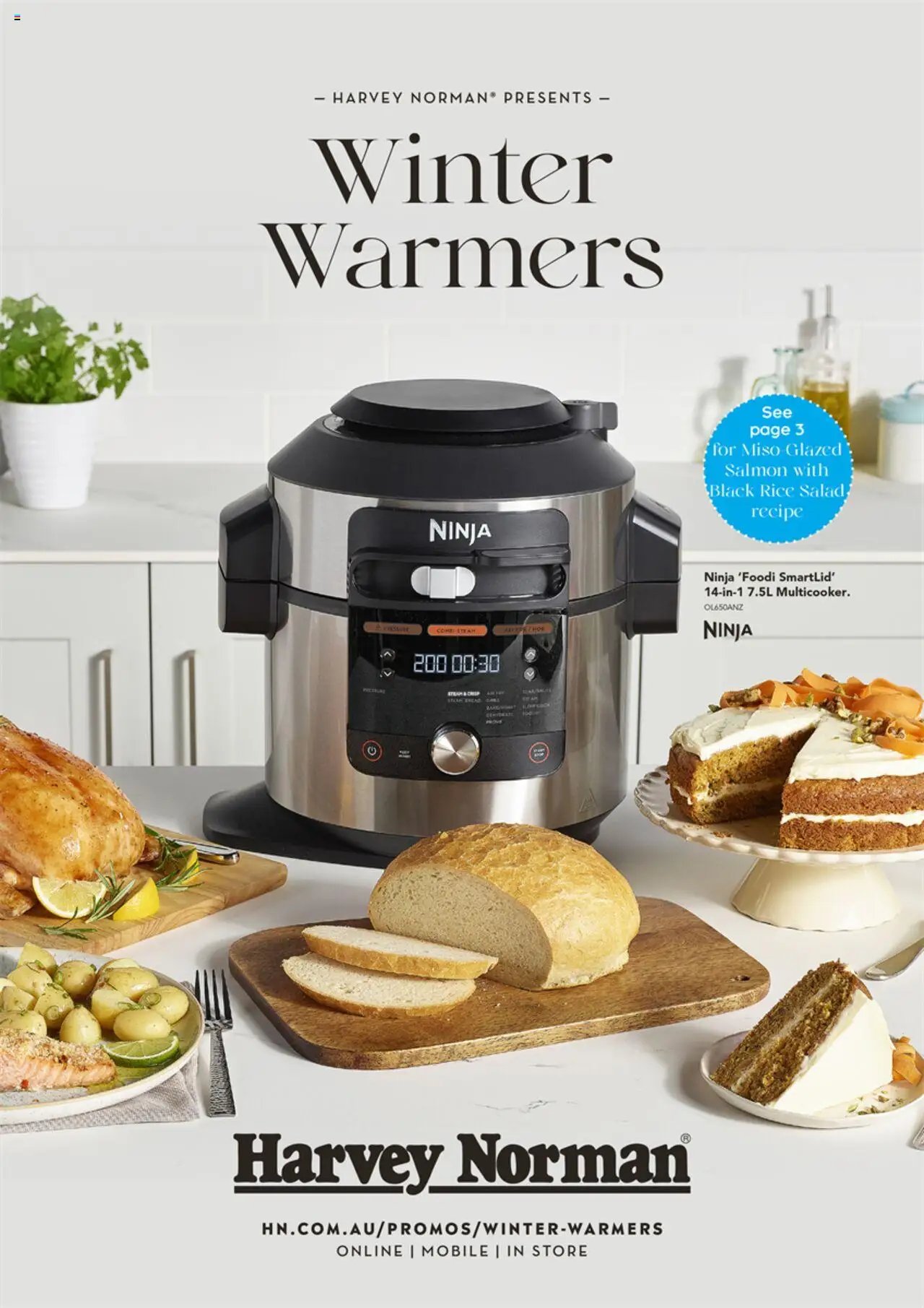 Harvey Norman Winter Warmers - page 1- valid from 01/07/2025