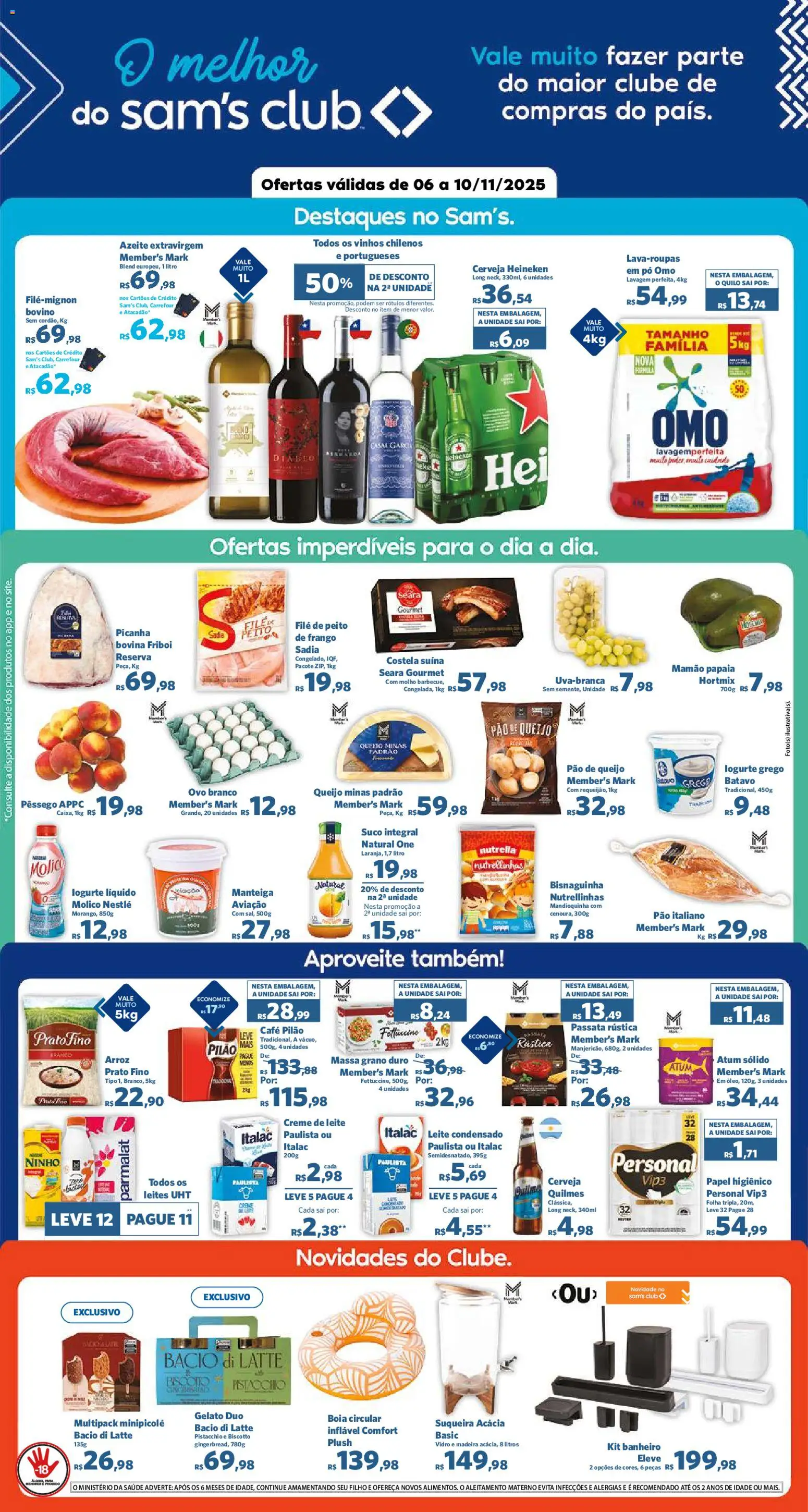 Sam's Club - Ofertas Fim de semana - página 1- válido a partir de 06/11/2025
