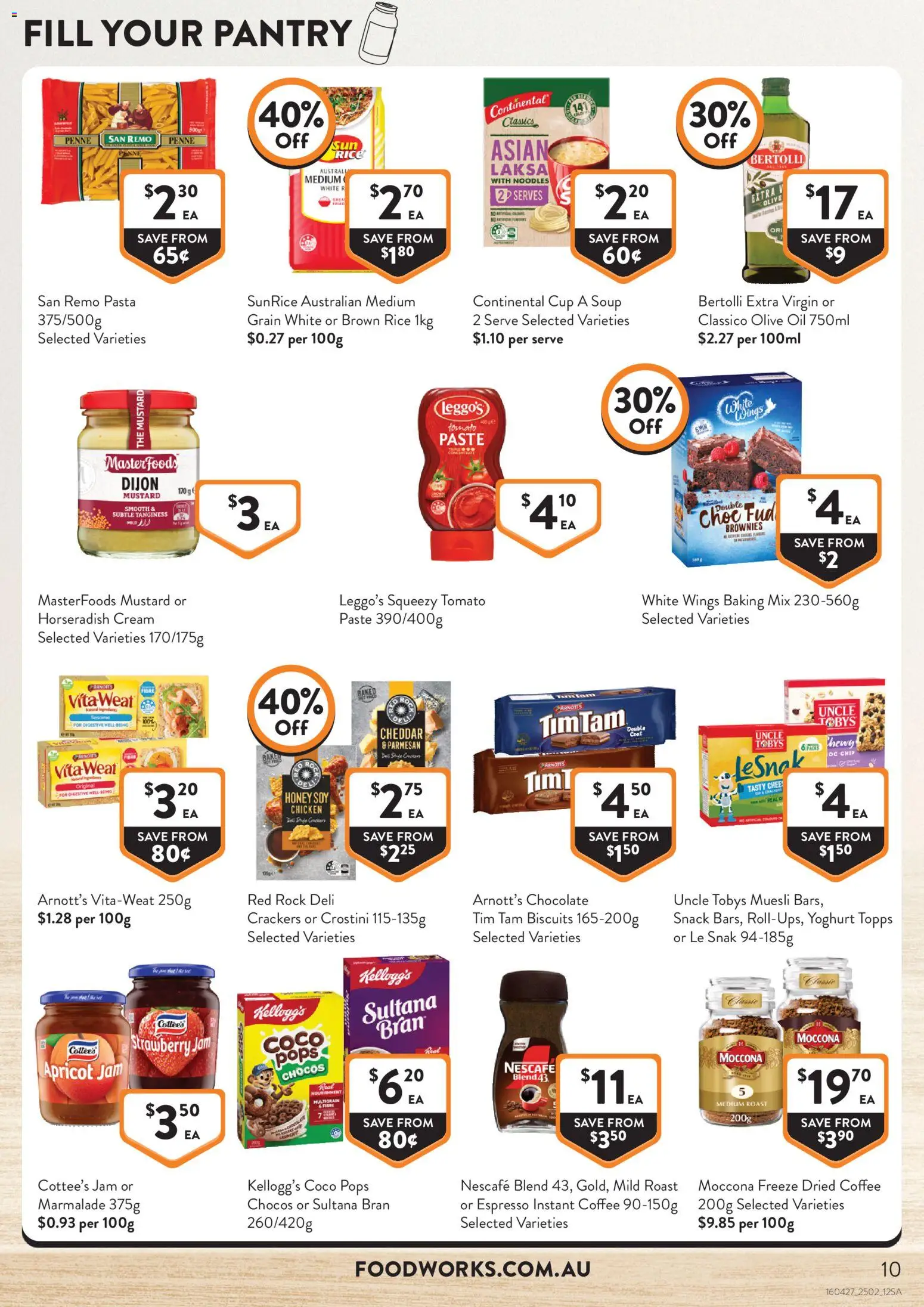 Foodworks Catalogue SA - page 10- valid from 25/02/2026