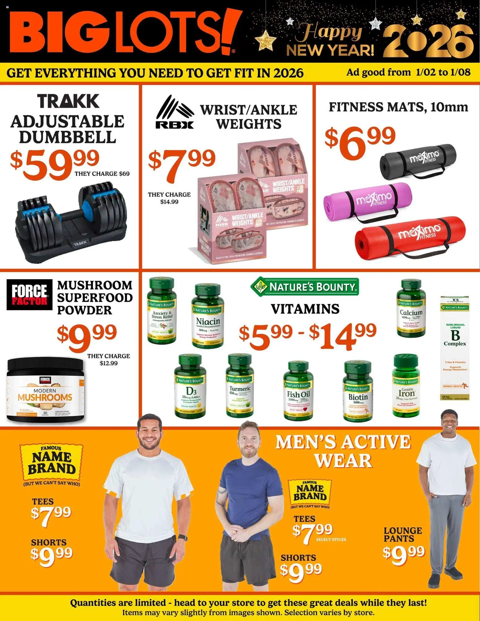 Big Lots Weekly Ad - page 1- valid from 01/02/2026