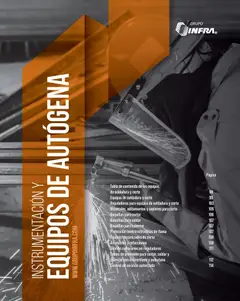 Infra catálogo Welding and flame cutting equipment válido desde 28/01/2026