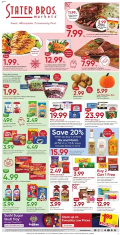 Preview Stater Bros Weekly Ad valid from 10/22/2025