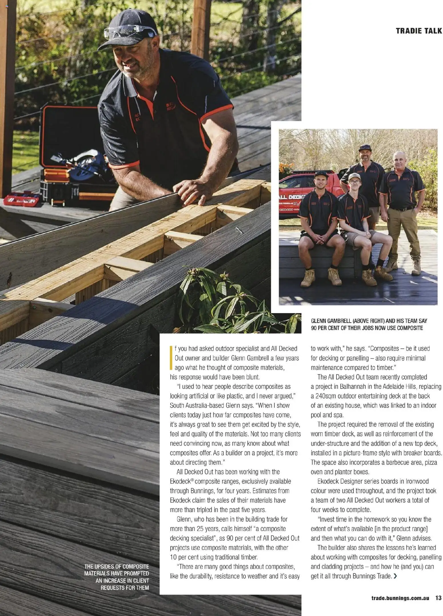 Bunnings Warehouse Trade Magazine November 2025 - page 13- valid from 01/11/2025