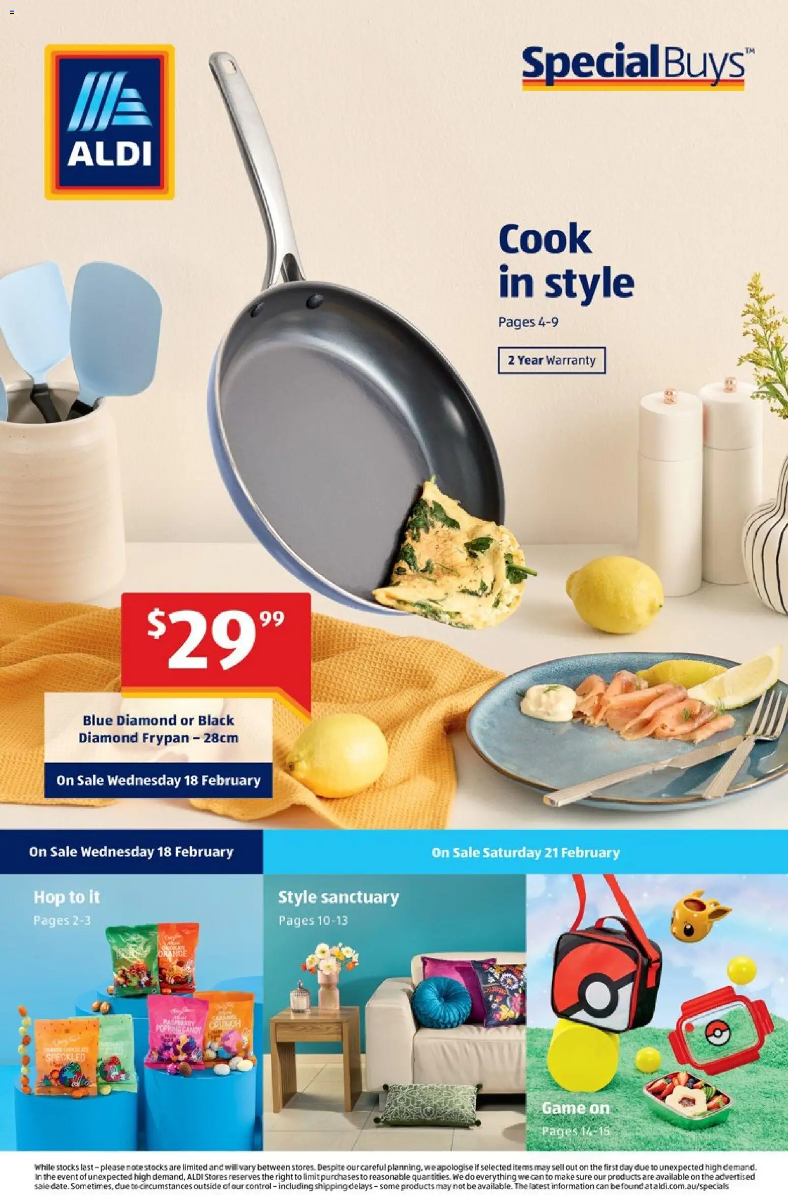 Catalogue Aldi - page 1- valid from 18/02/2026