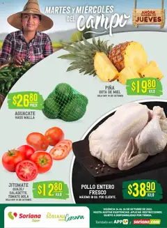 Soriana - Martes y Miércoles del Campo Súper: Juárez válido desde 14/10/2025