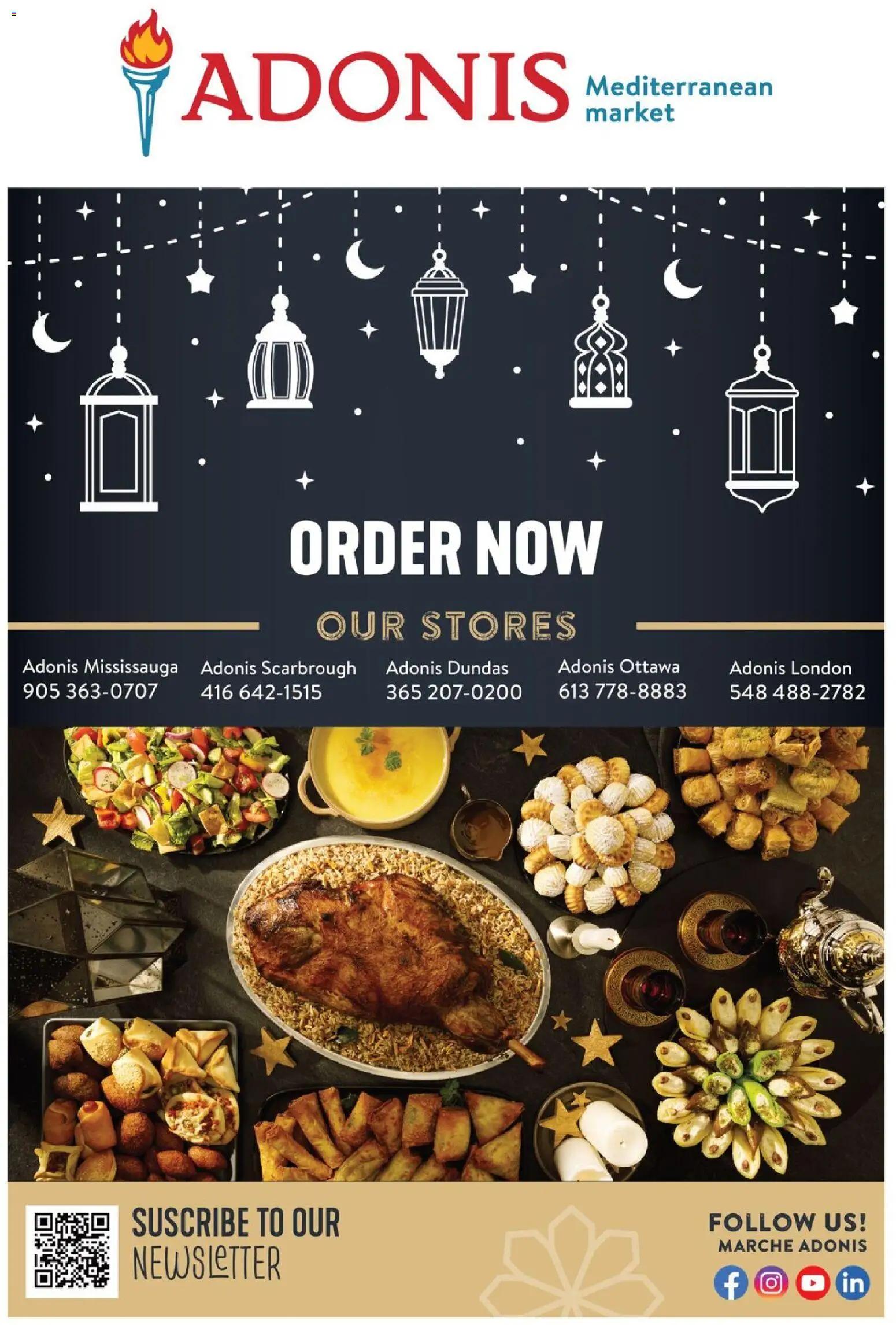 Adonis - Catering Menu - page 12- valid from Feb 12, 2026