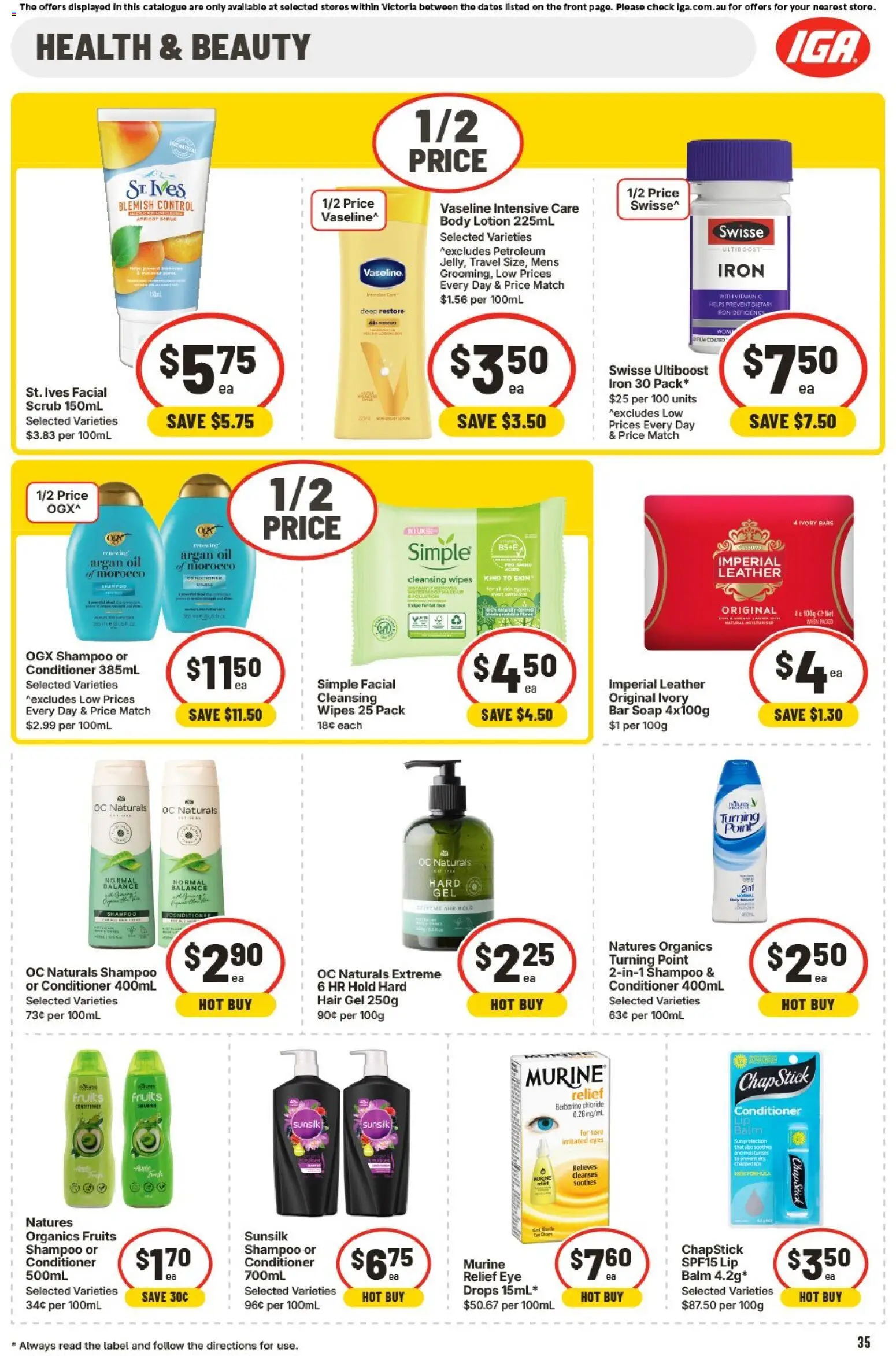 IGA Catalogue VIC - page 36- valid from 14/01/2026