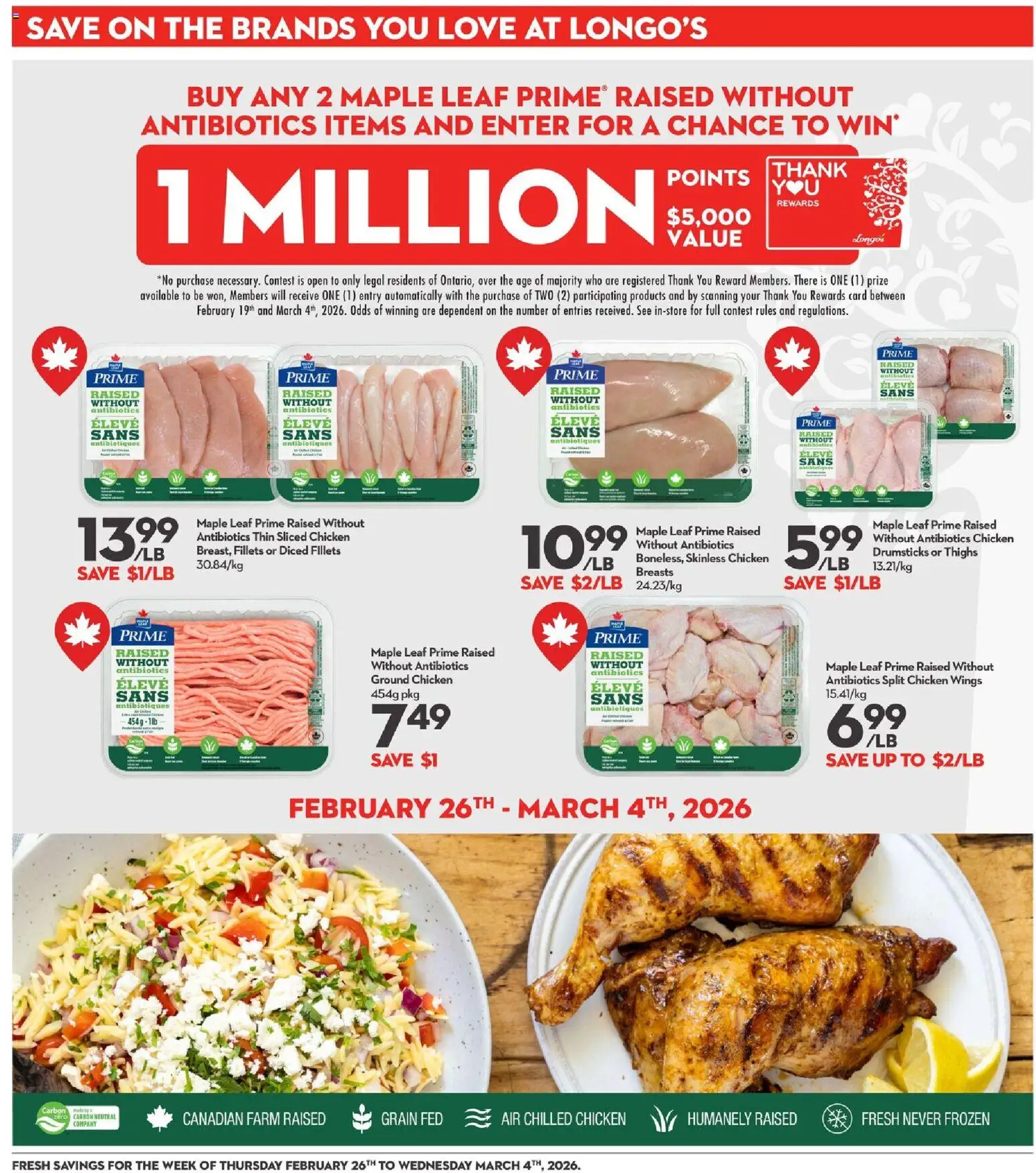 Longo's weekly flyer / circulaire - page 19- valid from Feb 26, 2026
