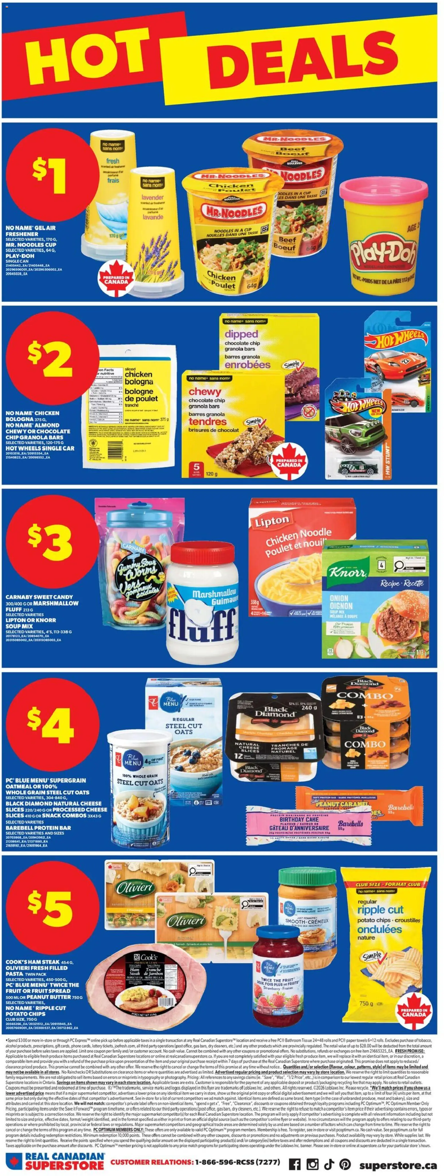 Real Canadian Superstore weekly flyer / circulaire - page 5- valid from Feb 26, 2026