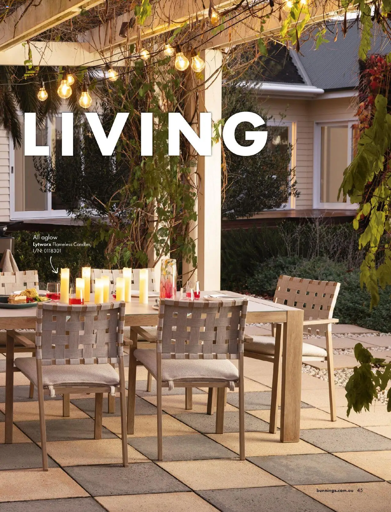 Bunnings Warehouse Outdoor Style Magazine 2025/26 - page 45- valid from 25/08/2025
