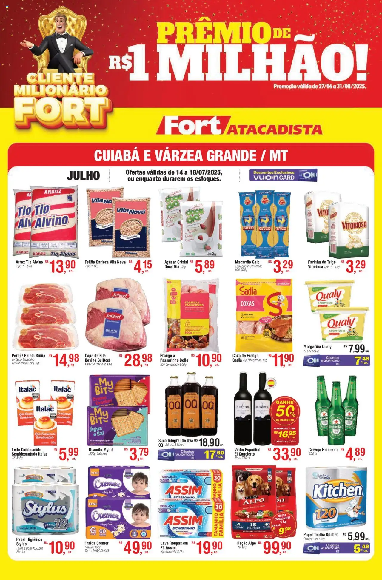 Fort Atacadista - Ofertas da semana - página 1- válido a partir de 14/07/2025
