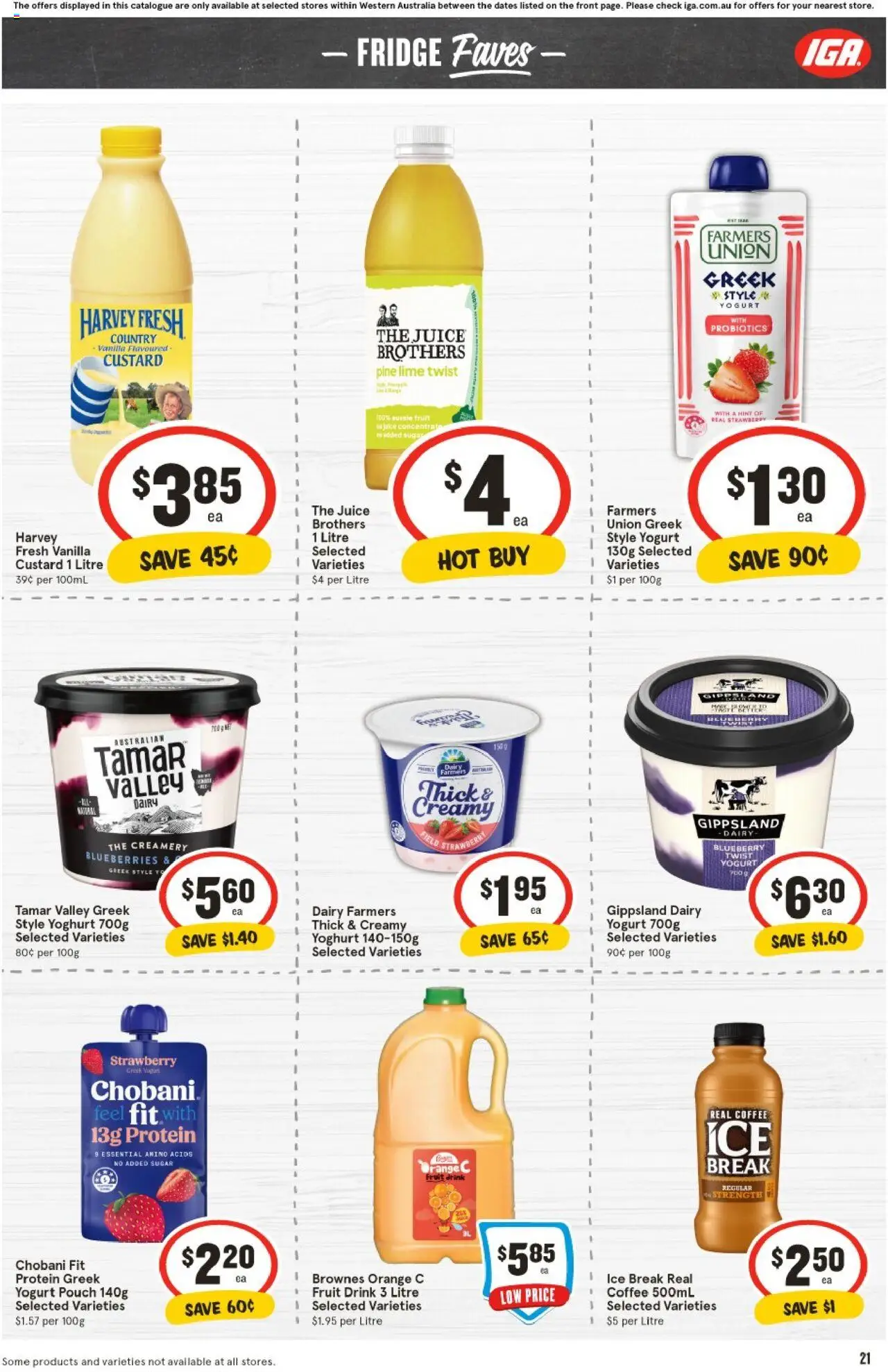 IGA Catalogue WA - page 25- valid from 16/07/2025