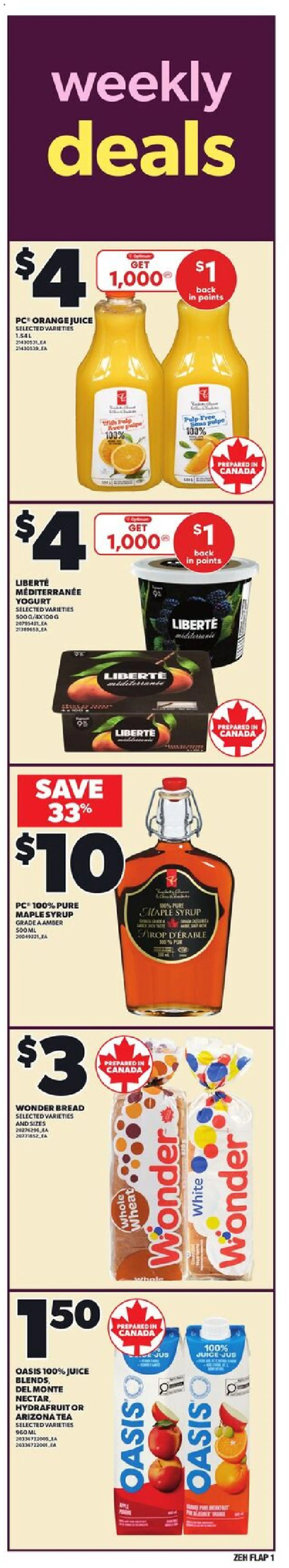 Zehrs weekly flyer / circulaire - page 1- valid from Jan 15, 2026