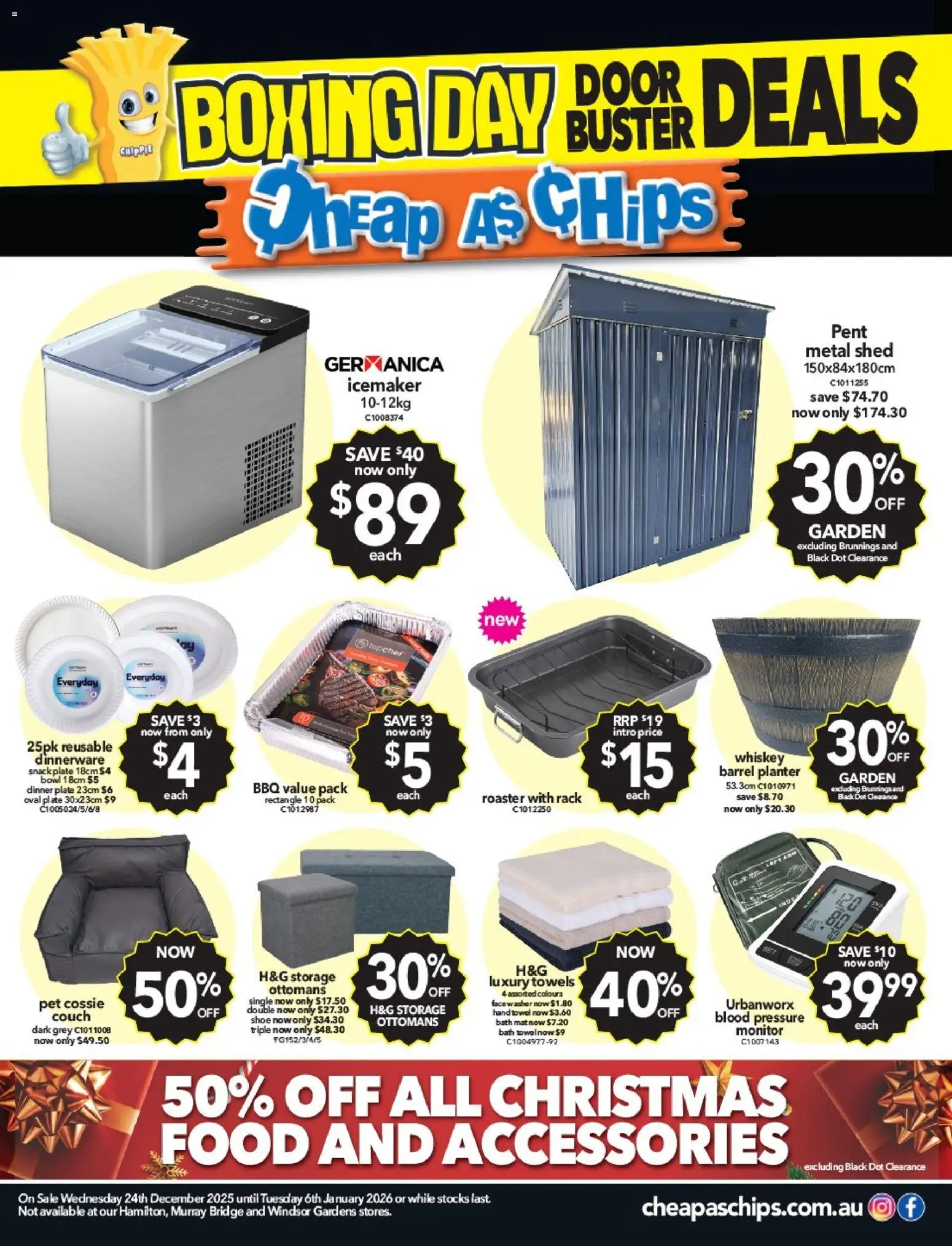 Cheap as Chips Catalogue - page 1- valid from 24/12/2025