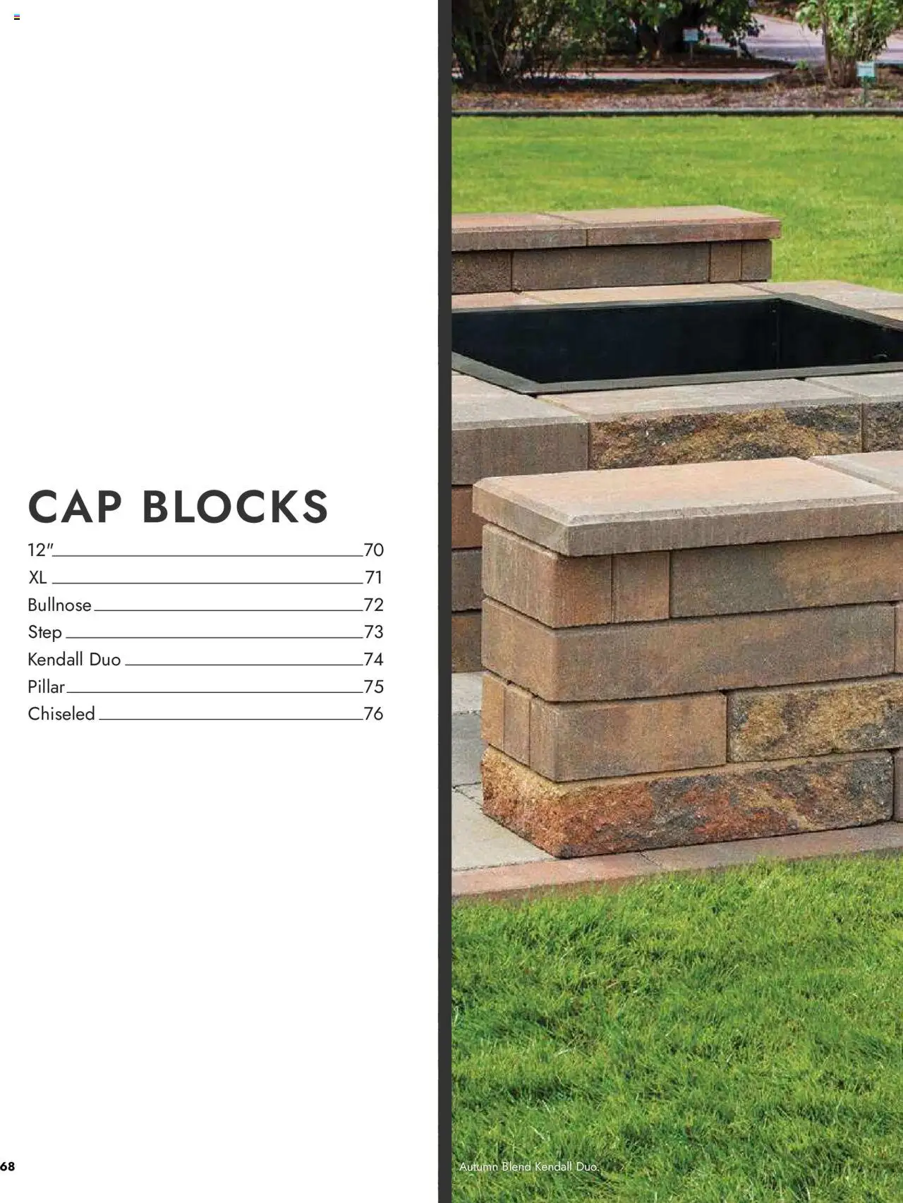 Menards Landscape Concrete Block - page 68- valid from 03/13/2025