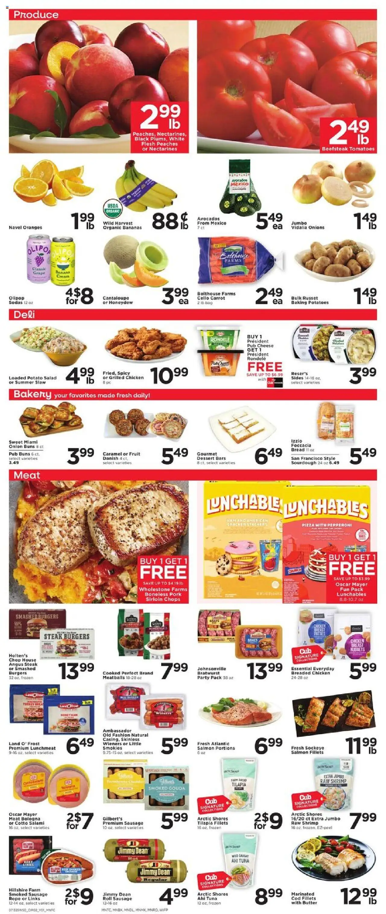 Cub Foods Weekly Savings - MN - page 2- valid from 07/13/2025