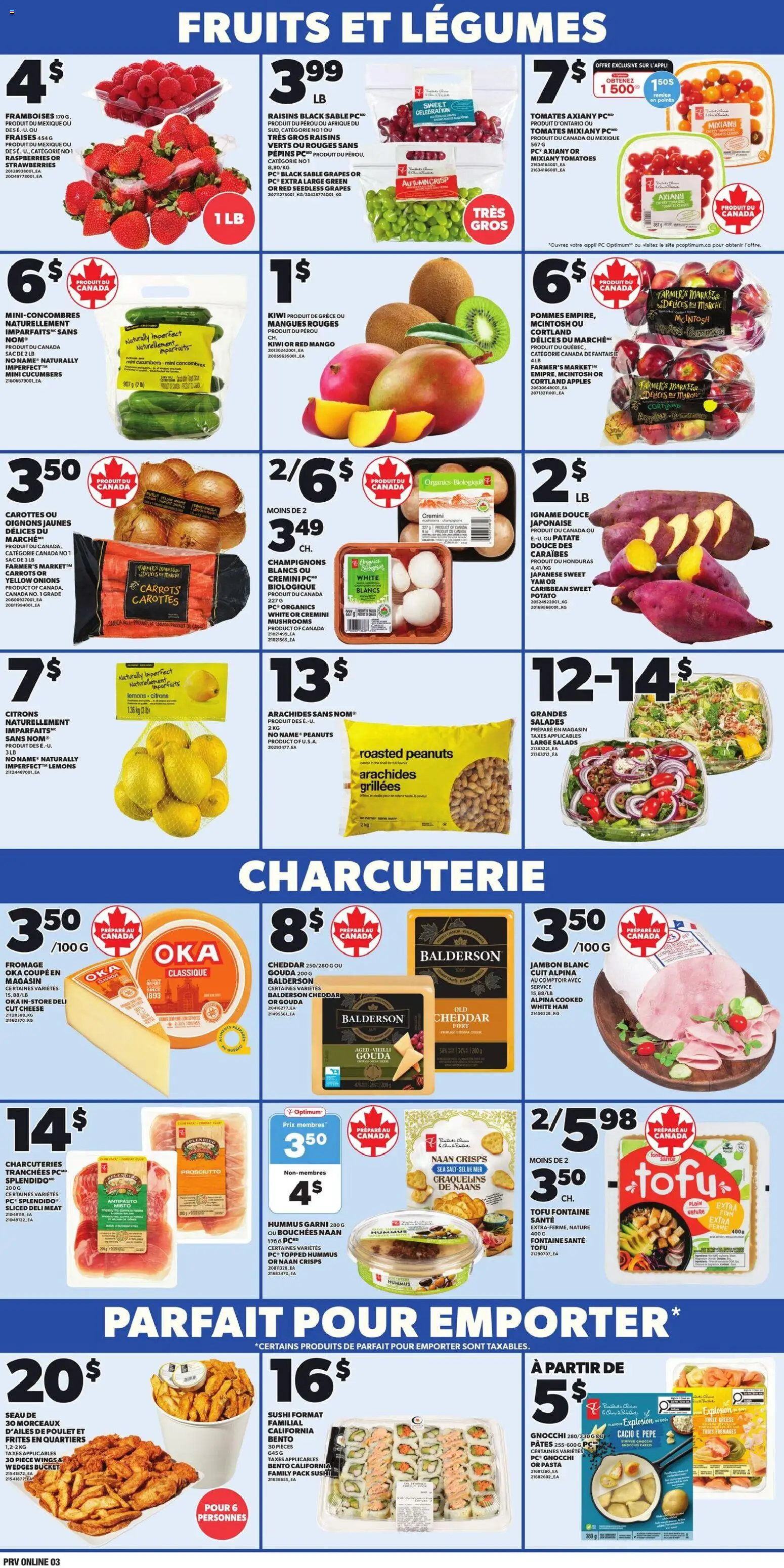 Provigo weekly flyer / circulaire - page 3- valid from Jan 15, 2026