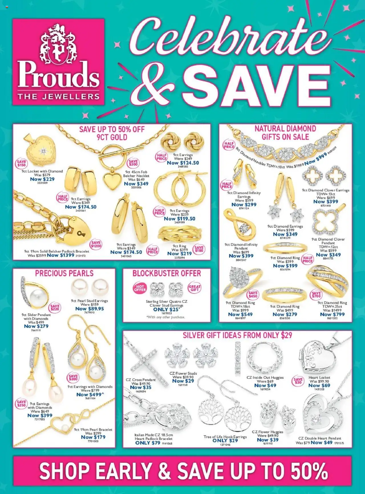Prouds The Jewellers Catalogue - page 1- valid from 13/10/2025