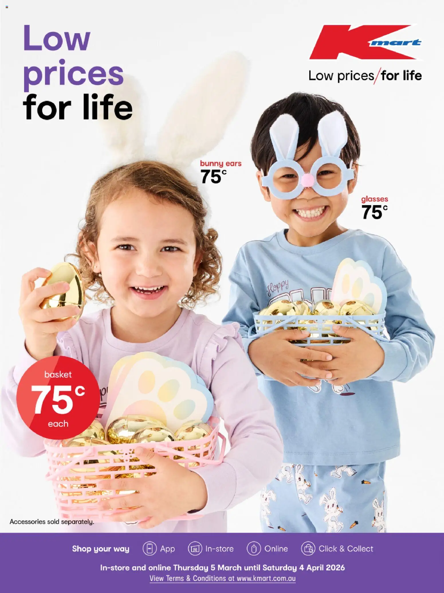Kmart catalogue  - page 1- valid from 05/03/2026