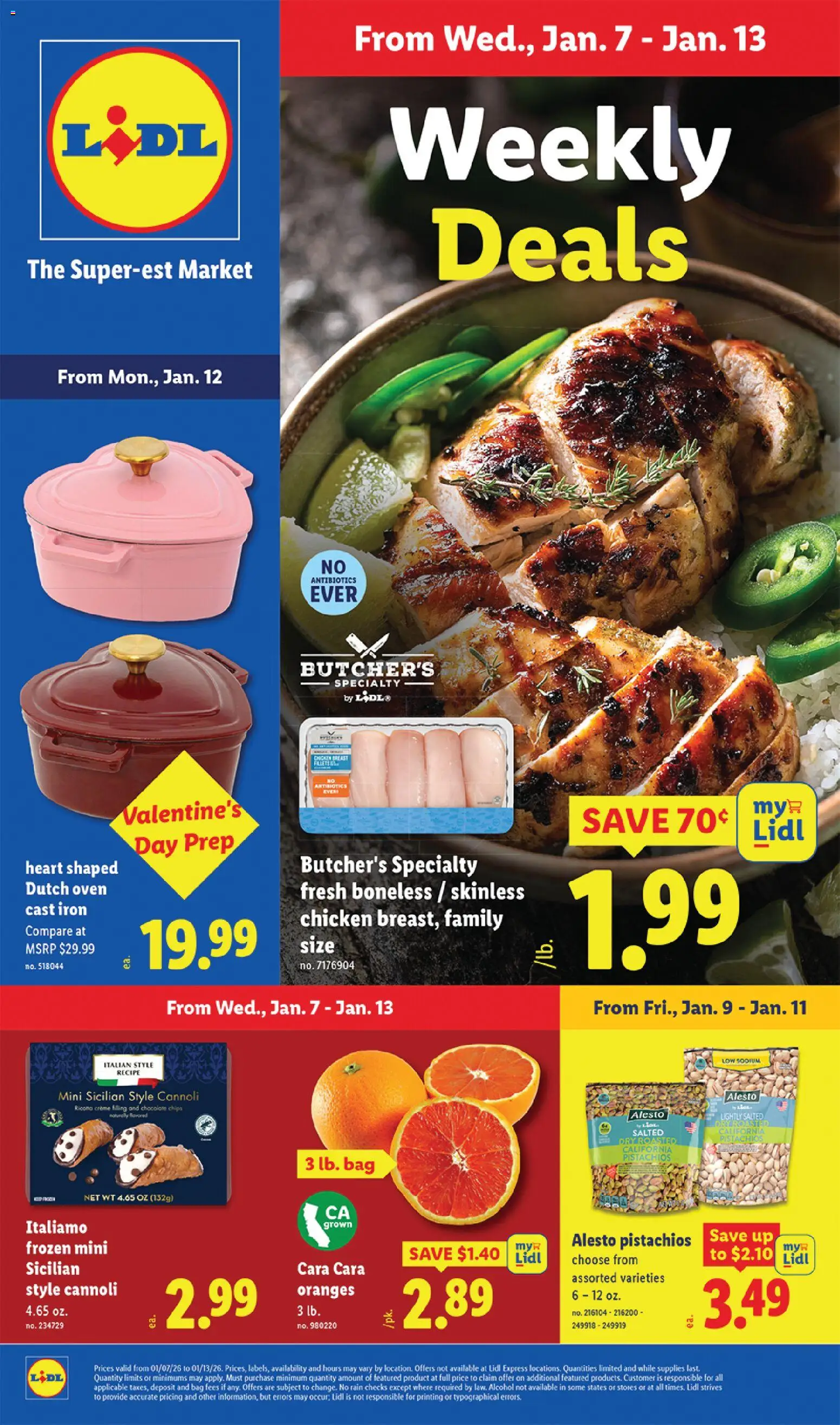 Lidl Weekly Ad - page 1- valid from 01/07/2026