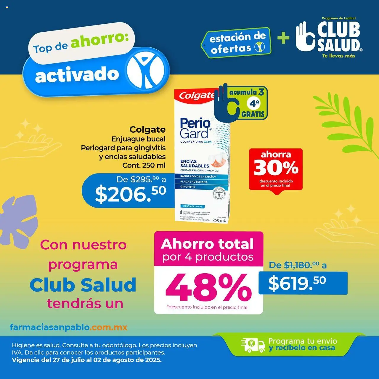Farmacia San Pablo - Catálogo Estacíon de Ofertas - página 1- válido desde 27/07/2025