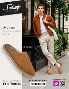Price Shoes catálogo Avances Caballeros 2026 válido desde 15/11/2025
