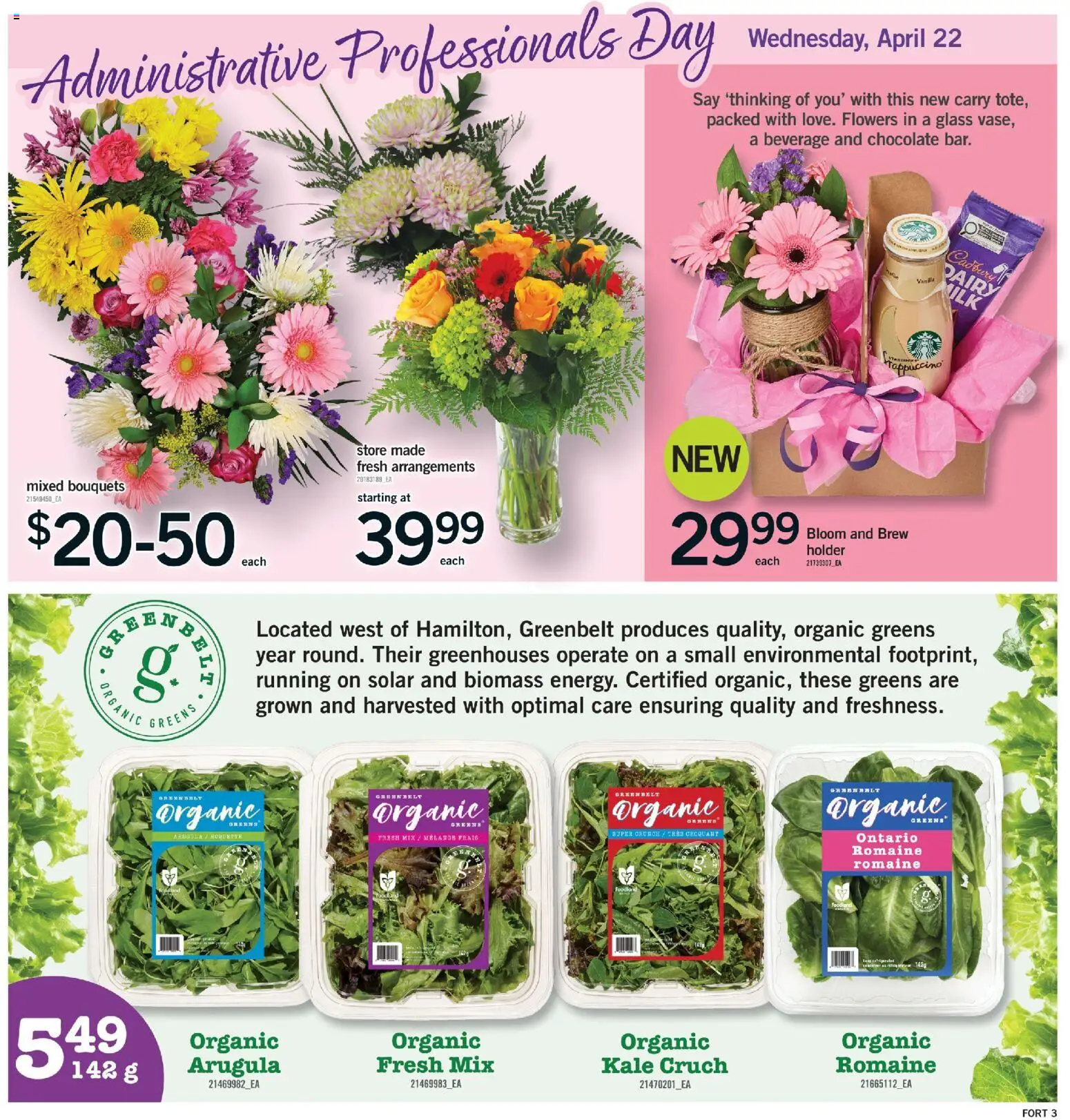 Fortinos weekly flyer / circulaire - page 4- valid from Apr 16, 2026