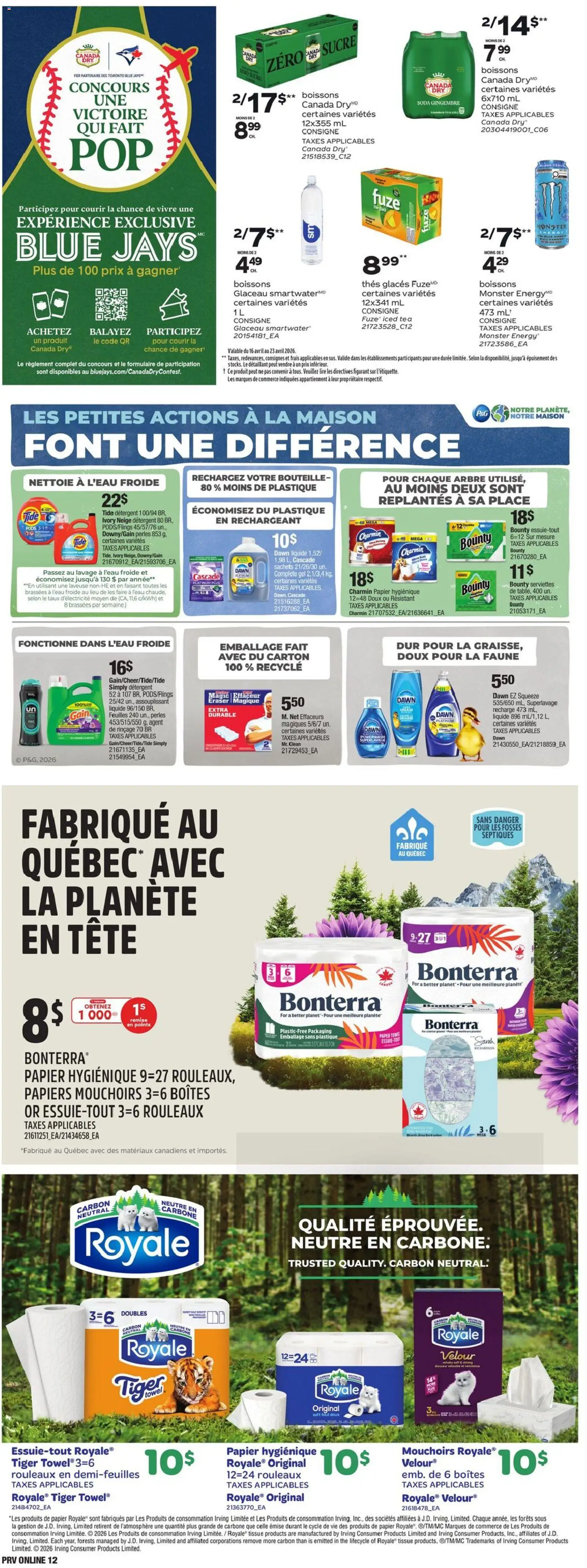 Provigo weekly flyer / circulaire - page 14- valid from Apr 16, 2026