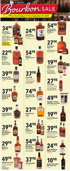 Preview Coborn's Bourbon Sale valid from 08/31/2025