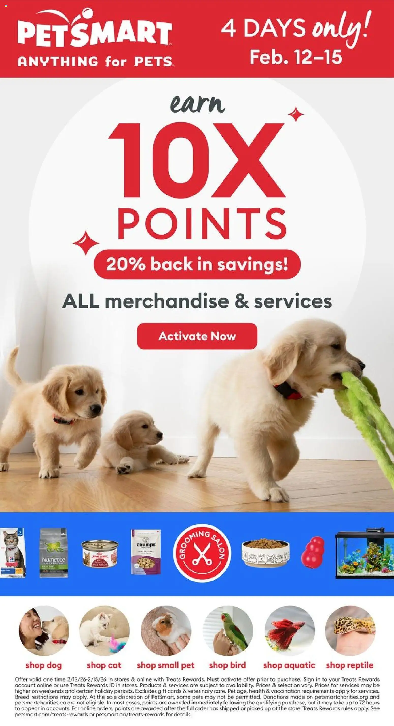 Petsmart - Weekend Flyer  - page 1- valid from Feb 12, 2026