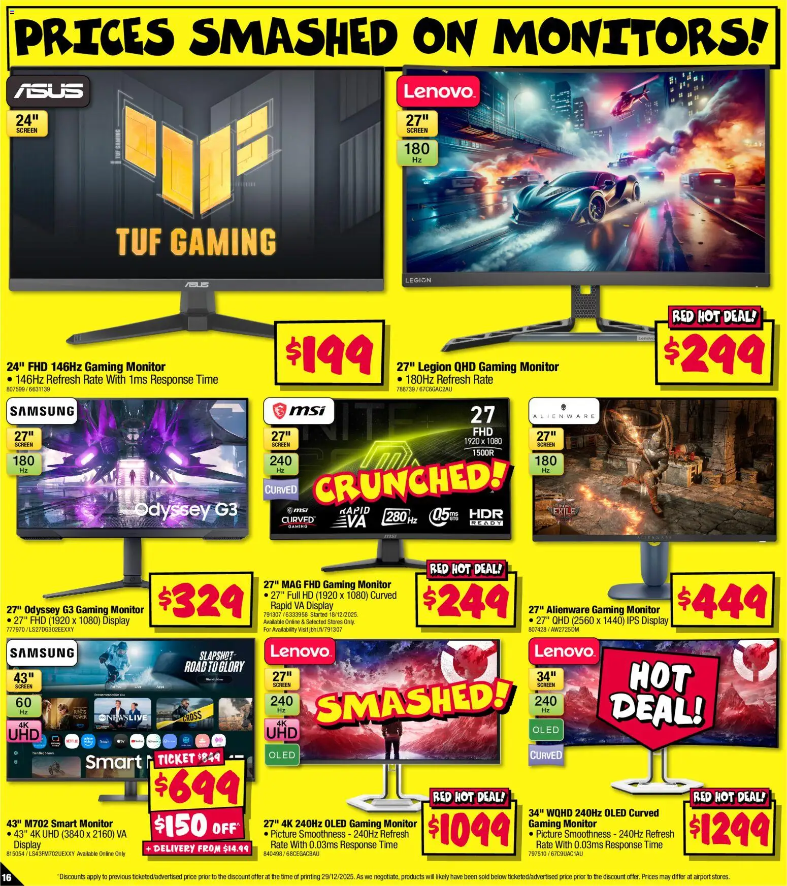 JB Hi-Fi - School time sellout on computers - page 16- valid from 08/01/2026