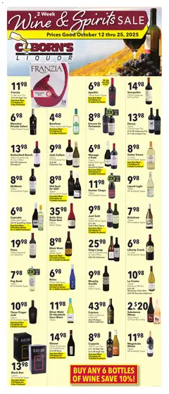 Preview Coborn's Wine & Spirits Sale valid from 10/12/2025