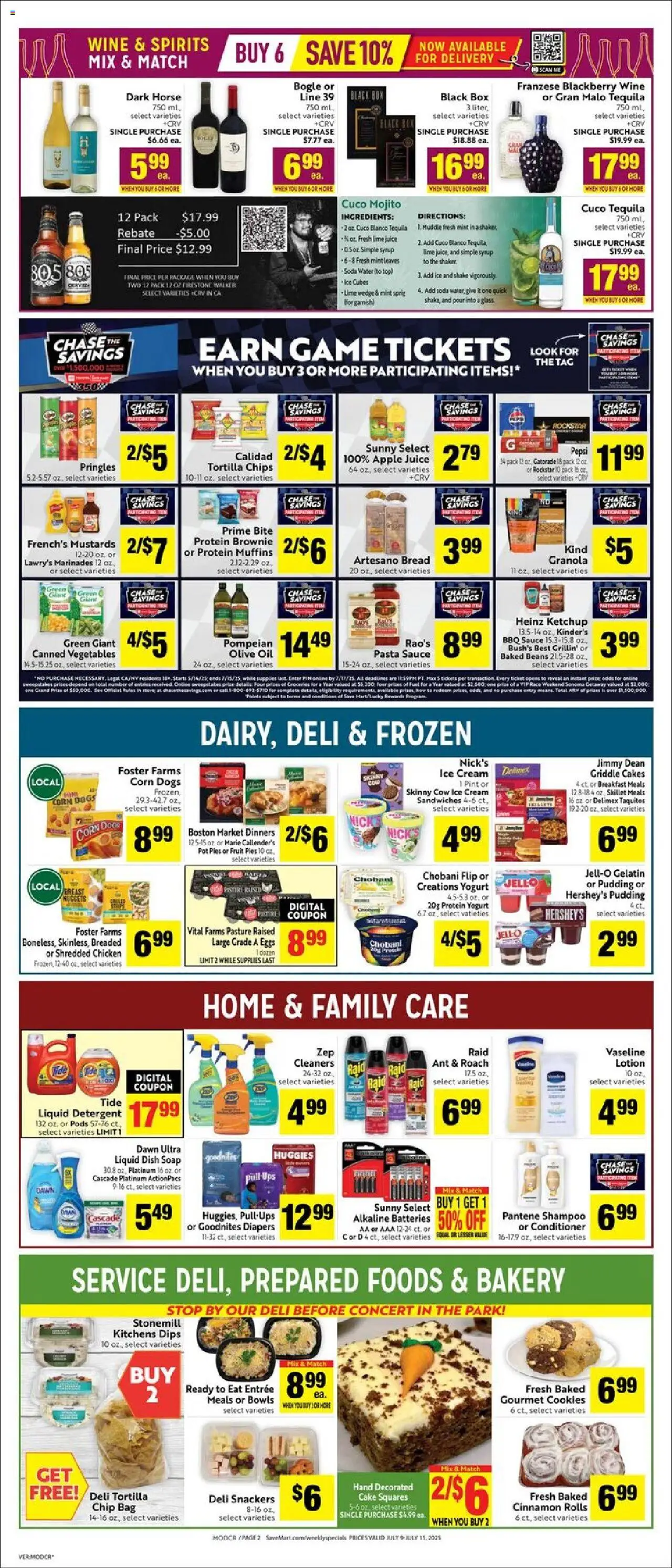 Save Mart Weekly - CA - page 2- valid from 07/09/2025