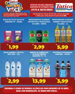 Pré-visualização Tatico - Ofertas Fim de Semana válida a partir de 27/11/2025