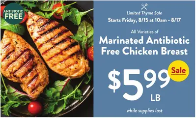Preview Fresh Thyme Weekly Ad - IA valid from 08/13/2025