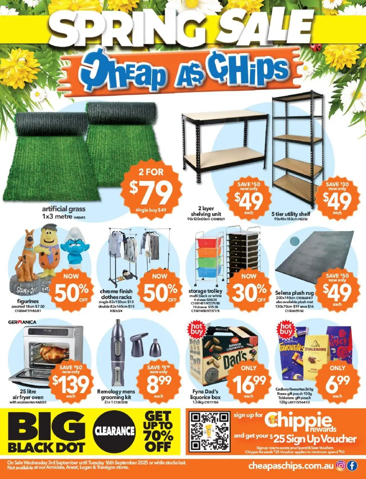 Cheap as Chips Catalogue - page 1- valid from 03/09/2025