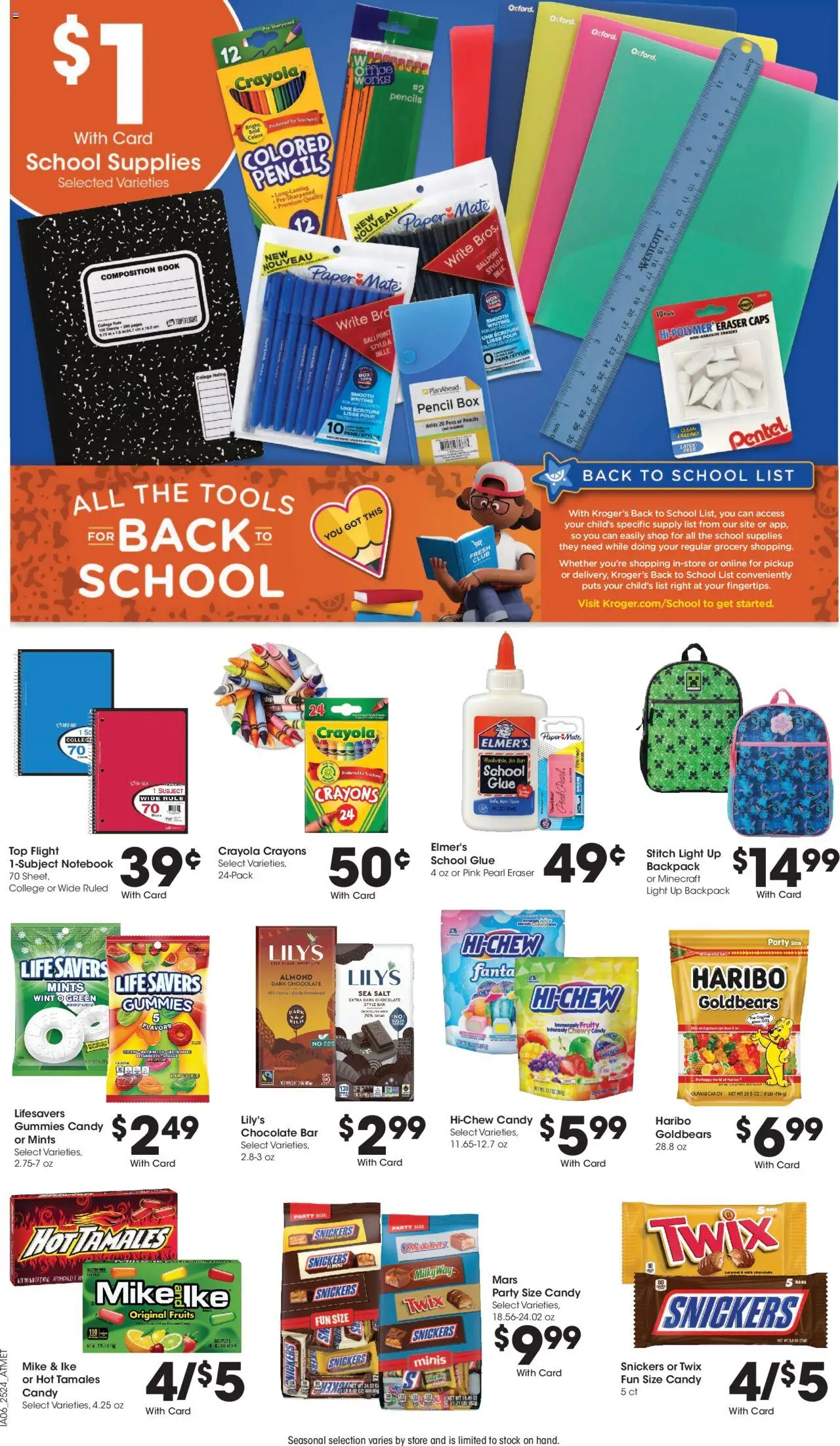Kroger Weekly Ad - page 10- valid from 07/16/2025