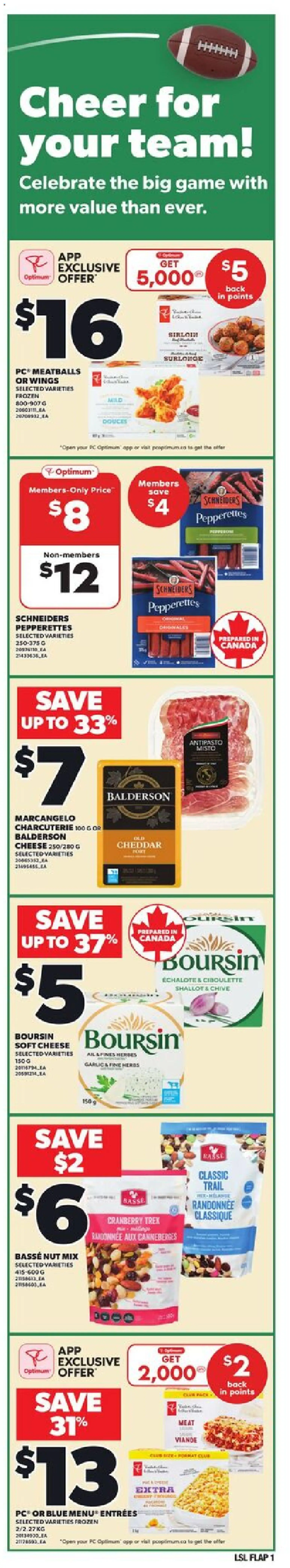 Loblaws weekly flyer / circulaire - page 1- valid from Nov 13, 2025