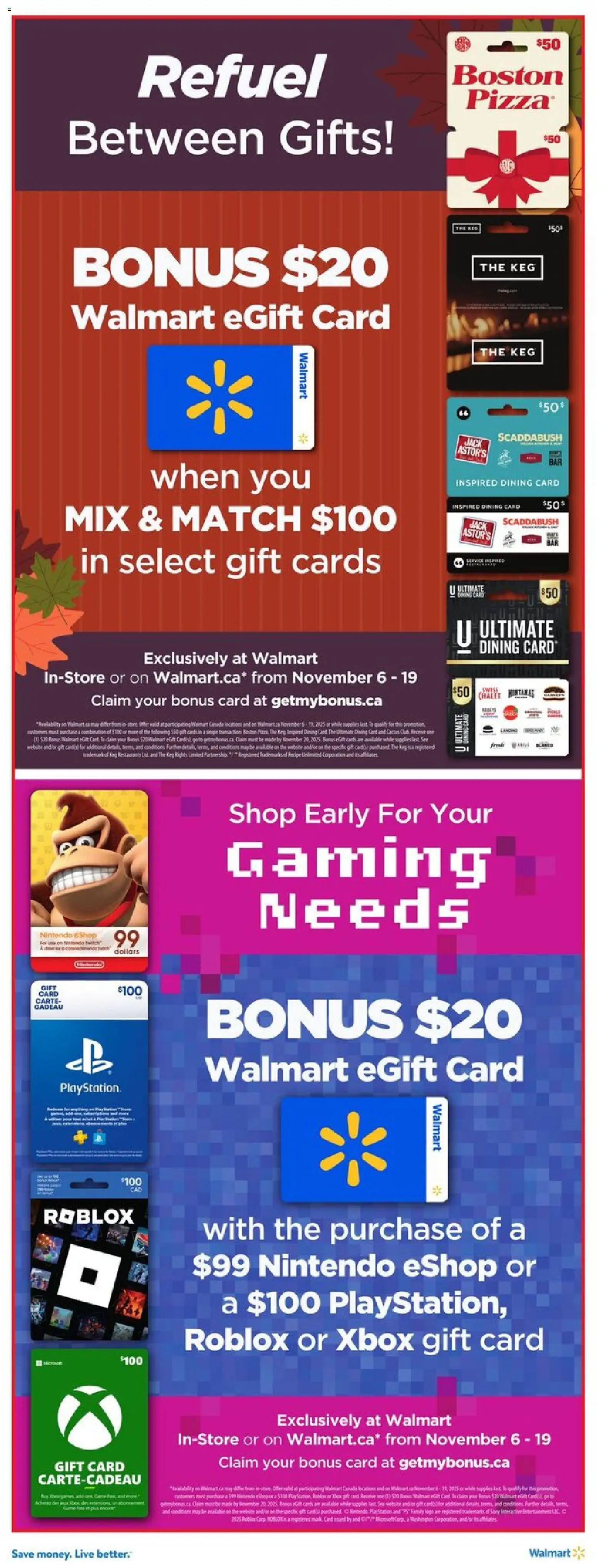 Walmart weekly flyer - page 28- valid from Nov 13, 2025