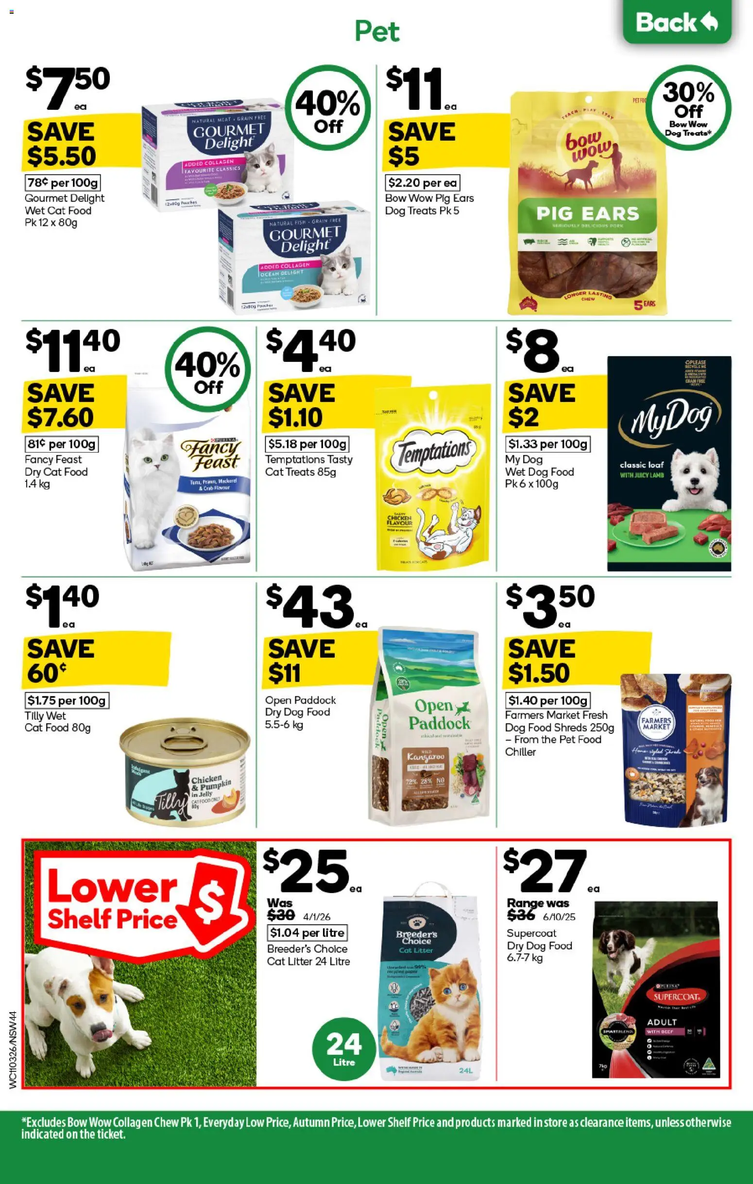 Woolworths catalogue  - page 44- valid from 11/03/2026