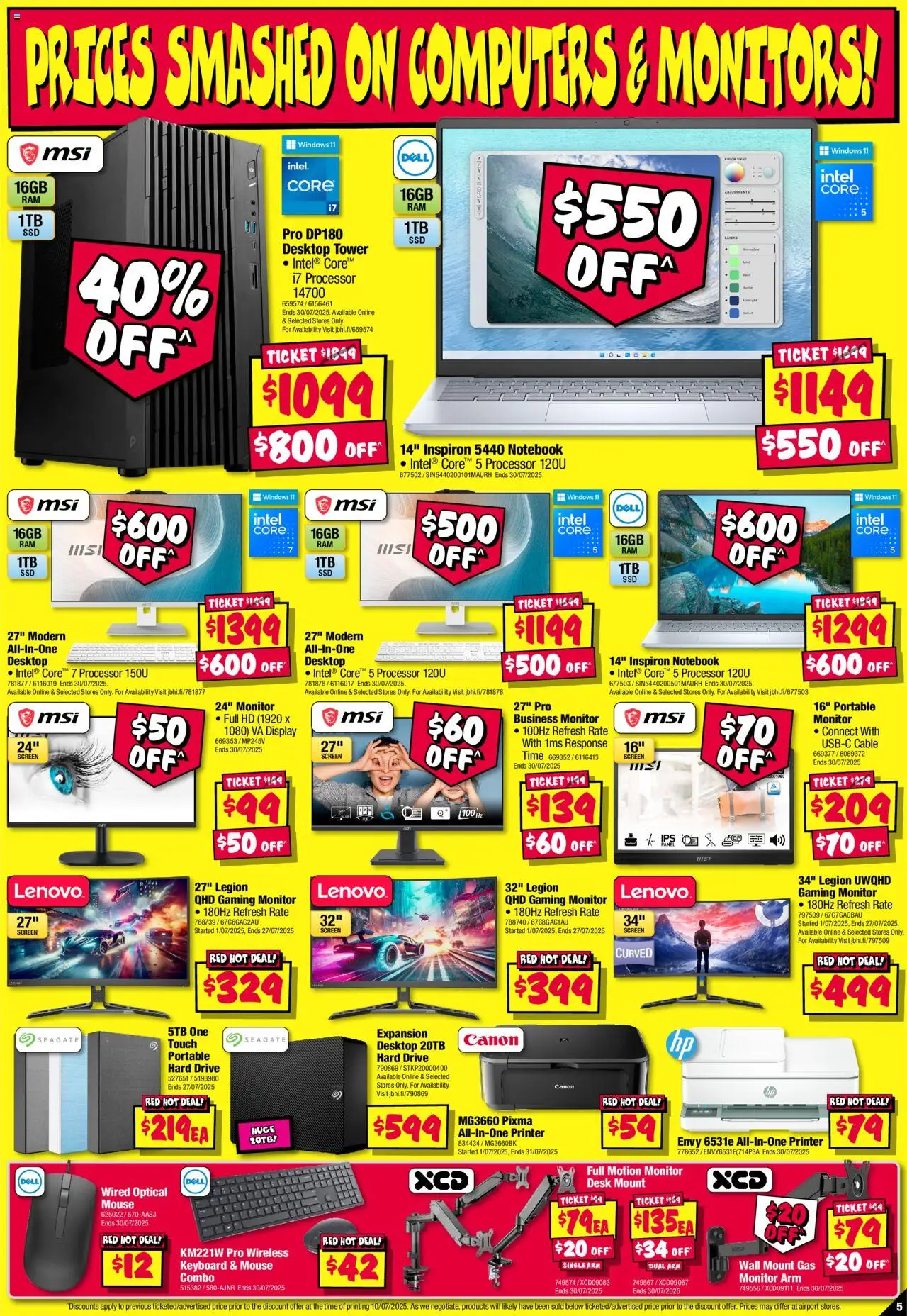 JB Hi-Fi Catalogue  - page 5- valid from 17/07/2025