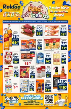 Pré-visualização Roldão - Ofertas Fim de Semana Arrasador válida a partir de 13/02/2026